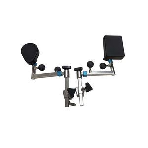 fijador para mesa de operaciones de acero inoxidable 1