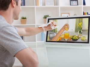 sistema de rehabilitación mano / configurado para ordenador