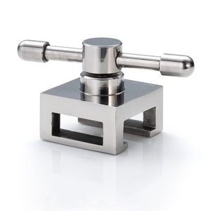 fijador para mesa de operaciones de acero inoxidable