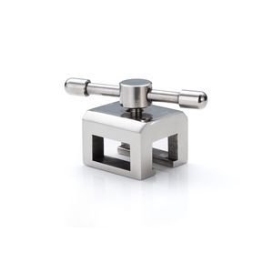 fijador para mesa de operaciones de acero inoxidable