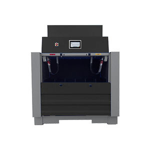 máquina de llenado automática / de pie / para gas