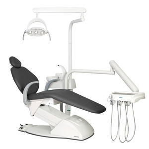 unidad dental con reposacabezas flexible