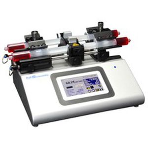 bomba de jeringa de 2 vías / con pantalla táctil / programable