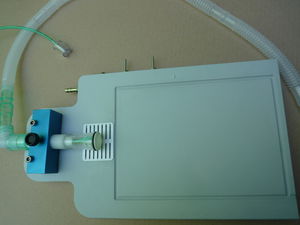 mesa de operaciones para experimentación con animales