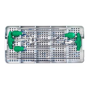 kit de instrumentos para cirugía del raquis