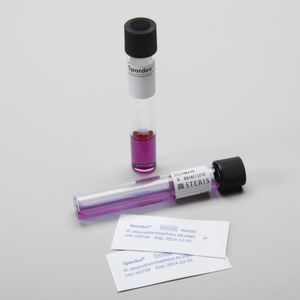bioindicador para la esterilización con peróxido de hidrógeno / de laboratorio
