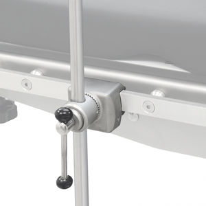 fijador para mesa de operaciones de acero inoxidable