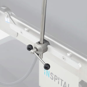 fijador para mesa de operaciones de acero inoxidable