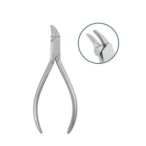 pinza ortodóntica / de doblado de arcos / de carburo de tungsteno / curvada