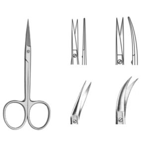 tijeras para cirugía dental