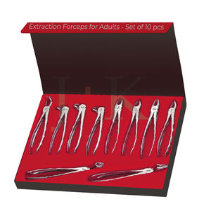 fórceps de extracción para raíz dental 1