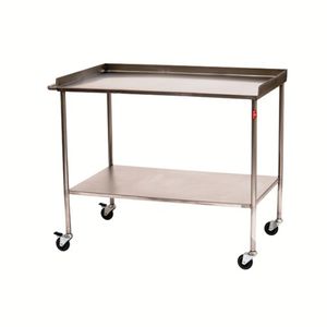 mesa de instrumentos con ruedas