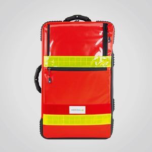 mochila para botellas de oxígeno