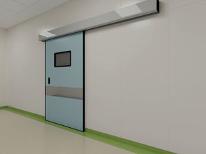 puerta de hospital