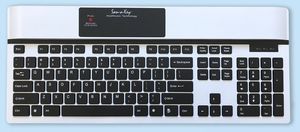teclado médico con teclas digitales