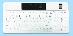 teclado médico con teclas digitales 1