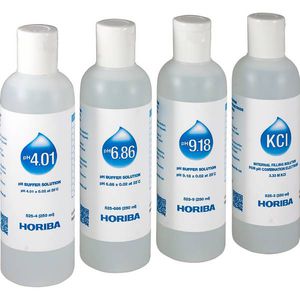 kit de reactivos solución tampón / para análisis de agua / de pH