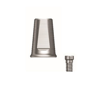 funda de implante dental de metal