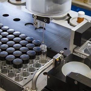 sistema de preparación de muestras robotizado