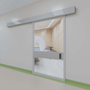 puerta de hospital