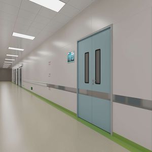 puerta de hospital