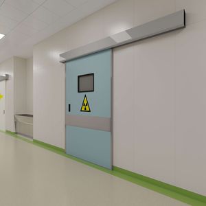 puerta de hospital