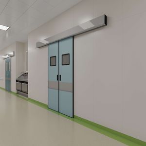 puerta de hospital