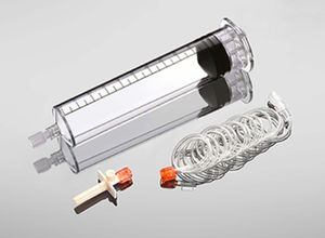 jeringa para productos de contraste