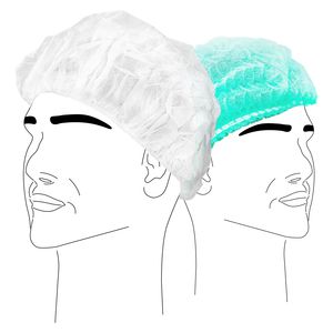 gorro médico abombado
