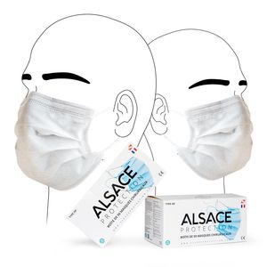 mascarilla quirúrgica de tipo IIR
