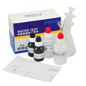 kit de prueba para análisis de agua