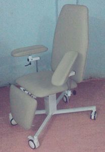 sillón de reconocimiento de flebotomía
