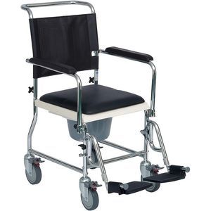 silla con orinal con ruedas