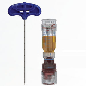 tubo de extracción de laboratorio