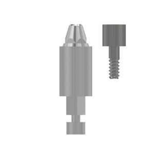 análogo de implante dental de acero inoxidable 1