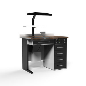 puesto de trabajo para laboratorio dental con luz 1