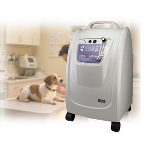 concentrador de oxígeno veterinario