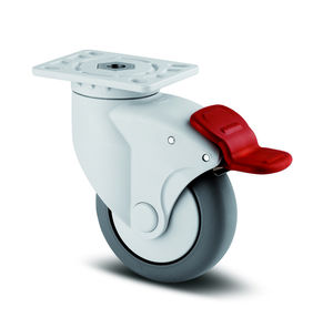 rueda para carro médico 1