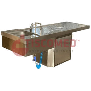 mesa de autopsia de medicina legal