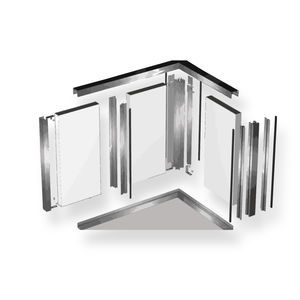estructura de muros para sala blanca