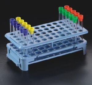 soporte de laboratorio para tubos
