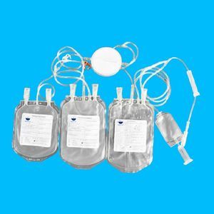 bolsa de sangre triple