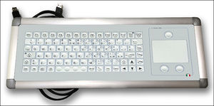 teclado con alfombrilla táctil