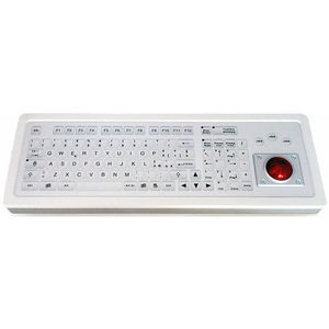 teclado con alfombrilla táctil