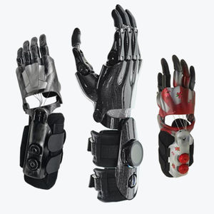 prótesis de mano con control motor