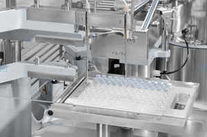 sistema de llenado y sellado para la industria farmacéutica