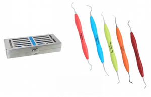 kit de instrumentos para diagnóstico dental