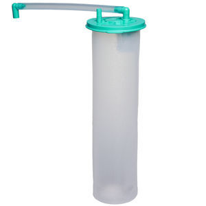 recipiente de aspiración para fluidos corporales