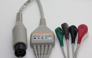 cable de ECG para monitorización
