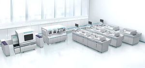 sistema de automatización de laboratorio de flujo de trabajo